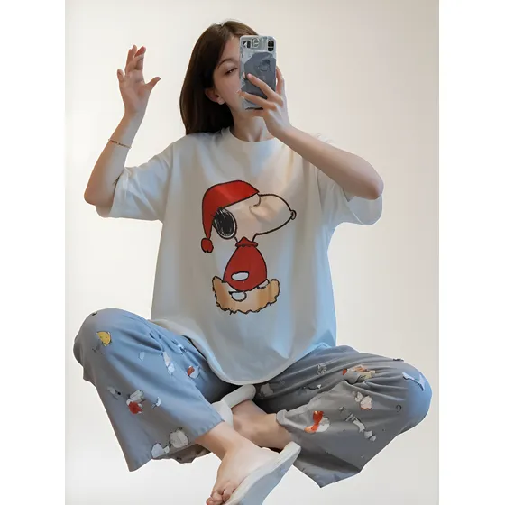 Pijama Snoopy, Ropa De Dormir Snoopy