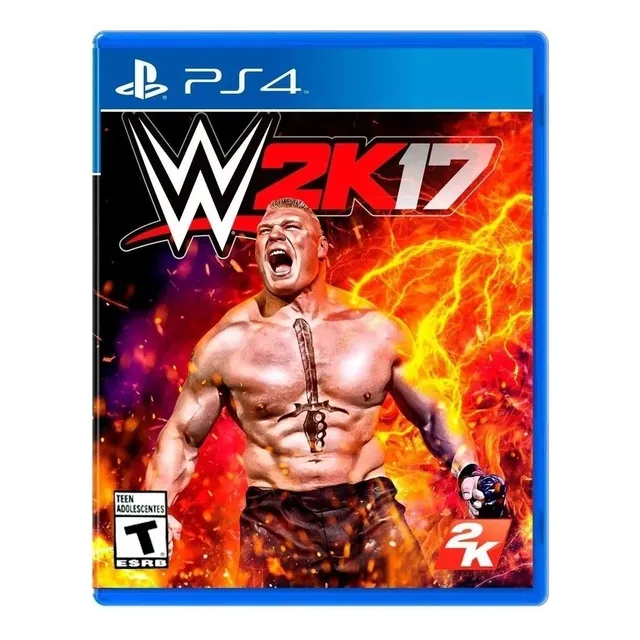 Wwe 2k17 Wwe 2k Estándar 2k Games Ps4 Físico