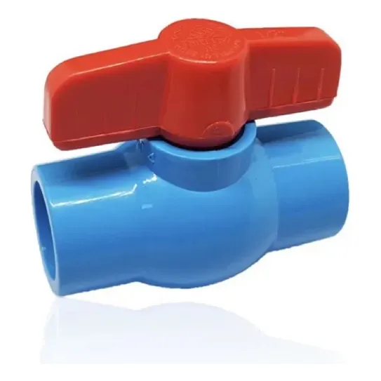 Valvula Bola Compacta Pvc Hidraulico 20 Mm Cem Pn10 Faurora
