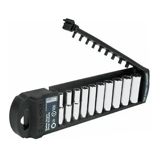 Juego Dados Largos Mm * 1/4´´ Truper