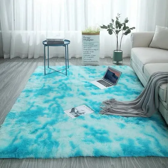 Alfombras Decorativas Para Sala Cuarto Peluditas Grandes