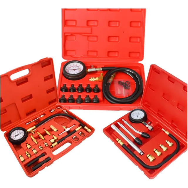 Kit 3 Medidores Compesimetro, Presión De Gasolina Y Aceite