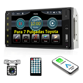 Estéreo Para 7 Pulgadas Toyota 2 Din Mp5 Mirrorlink Carplay Estéreo Para 7 Pulgadas Toyota 2 Din Mp5 Mirrorlink Carplay