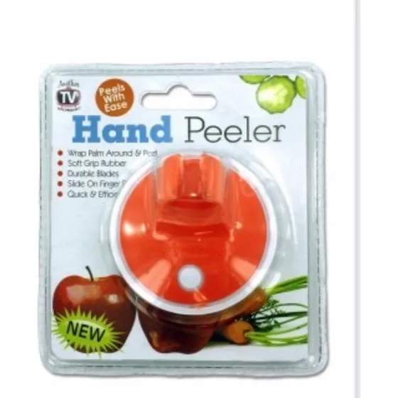 Pelador De Vegetales Tipo Anillo Pela De Forma Facil