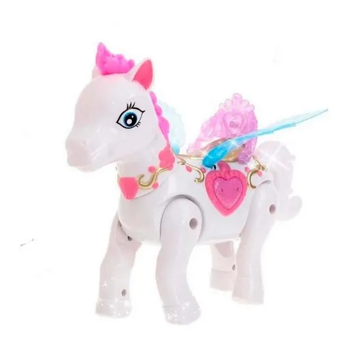 Juguete De Unicornio Pegasus Musica Camina Interac+ Baterias