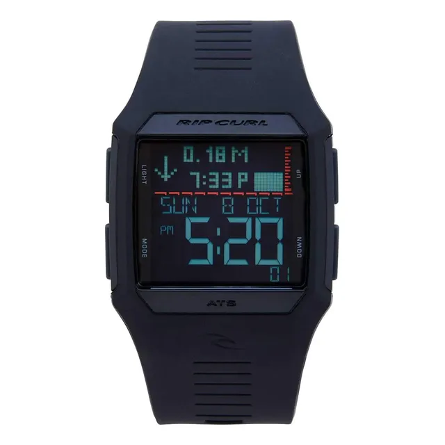 Rip Curl Search Rifles Tide Watch, Negro, Talla Única
