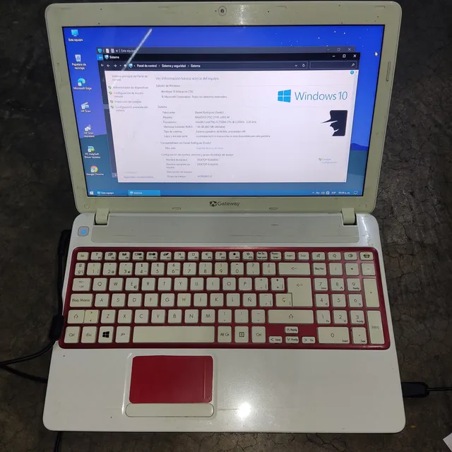 Laptop Gateway Q5ws1 Se Vendé Por Pates