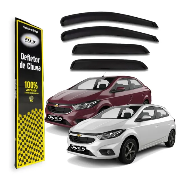 Kit Calha Chuva Prisma Onix 2013 2014 2015 2016 2017 2018 19