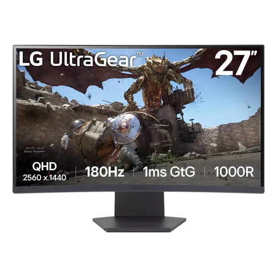 Monitor Gamer LG 27GS60QC-B.AWHQ