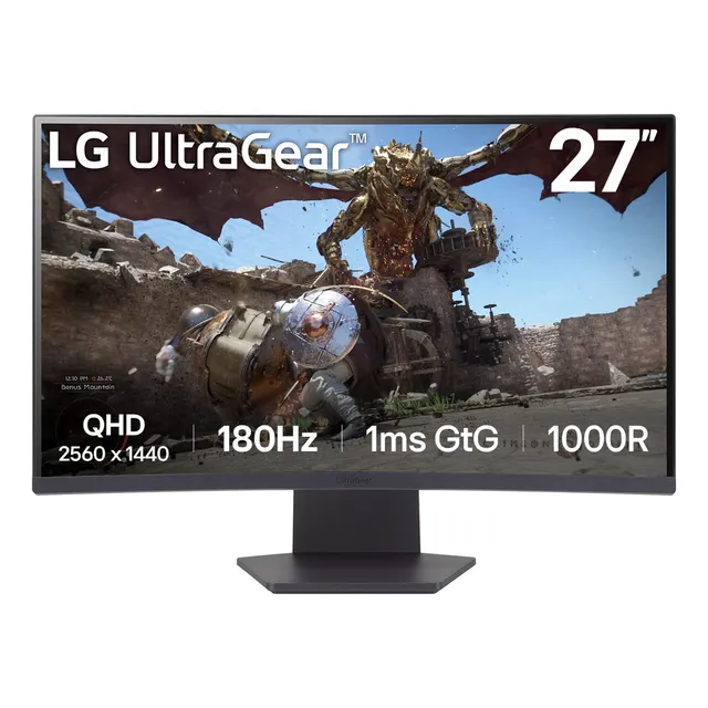 Monitor Gamer LG 27GS60QC-B.AWHQ