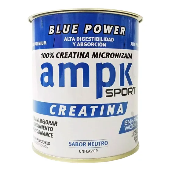 Ampk Creatina 100% Micronizada Sport Blue Power Unflavor