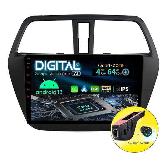 Radio Pantalla Android Suzuki Scross 2016/23