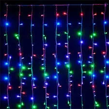 Luces Cortina Cumpleaños Navidad Luz Led Multicolor Caracas 