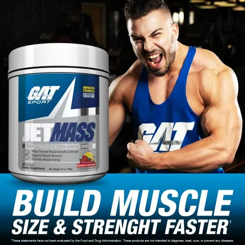 Suplemento De Creatina Voluminizadora Gat Sport Mass Fact, 3