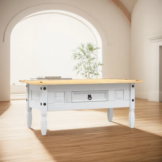 Mesa Ratona Línea Mexicana Vintage Madera Maciza Quésal! 