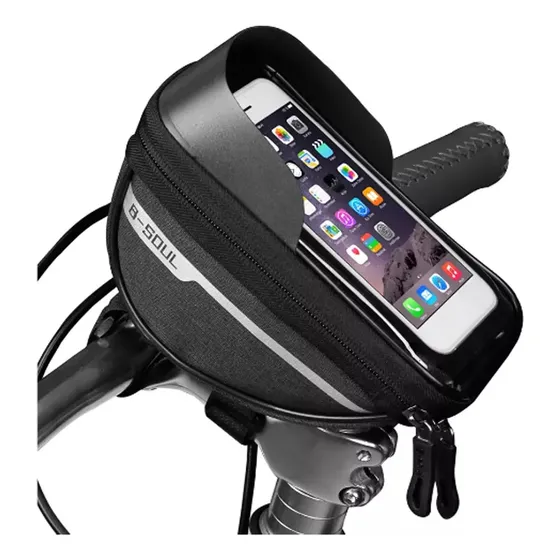 Bolso Porta Celular Para Bicicleta Gps Impermeable Tactil 