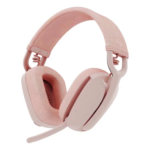 Auriculares Logitech Zone Vibe 100 Wireless Rose - 981-001223 Cor Rosa
