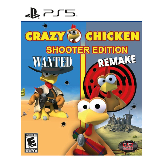 Jogo Mídia Física Crazy Chicken Shooter Edition - Ps5 Jogo Mídia Física Crazy Chicken Shooter Edition - Ps5