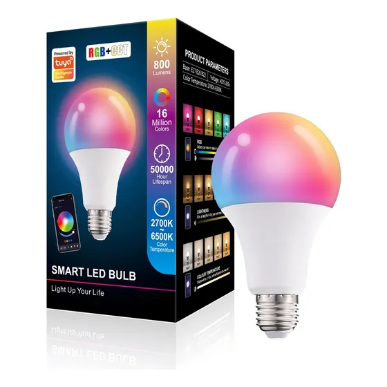 Foco led Green Lantern TUYA 15W Bulbo color rgb + branco quente + frio 15W 127V 6000K