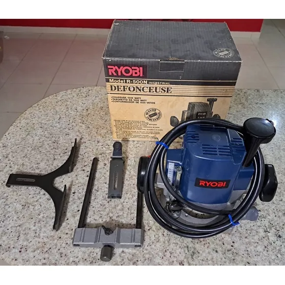 Trompo Fresadora Router Ryobi R-500n - 1600 Watts - Nueva