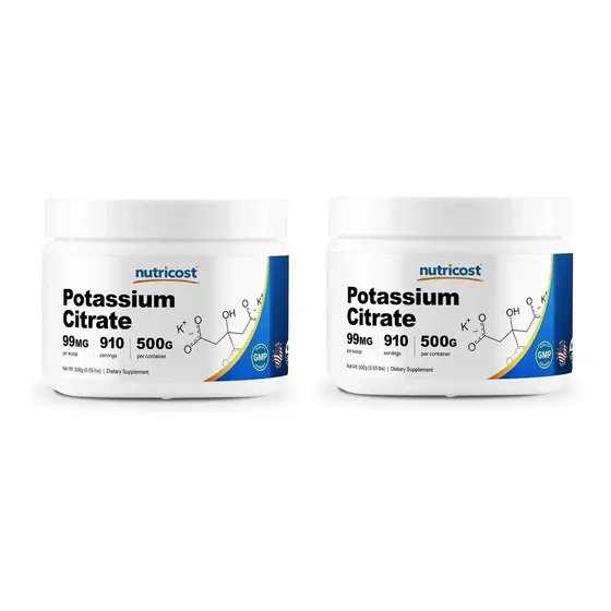 Nutricost Citrato De Potasio 500 Cápsulas | Cuotas sin interés