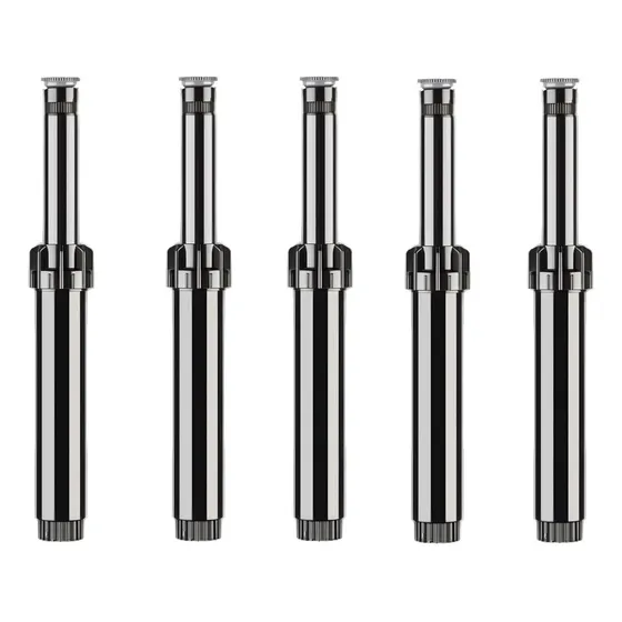 Kit 5x Tobera Aspersor Hunter Psu-04 10a Cobertura Ajustable De 0° A 360° Ideal Para Jardines Céspedes Resistente A La Intemperie Compatible Con Sistemas De Riego Automático Fácil Instalación Y Uso
