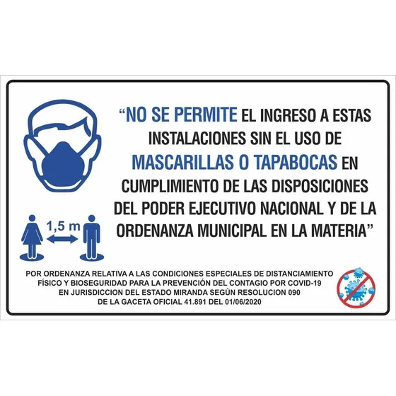 Señalizacion Prevencion Coronavirus Covid-19 Avisos Letreros