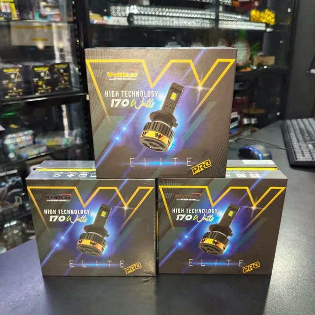 Luces Led Wellstar Elite Pro 30000 Lm 170w H4 H7 9005 9006