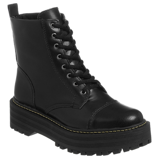 Coturno Feminino Bota Confort Tratorado Cano Curto | S1.core Coturno Feminino Bota Confort Tratorado Cano Curto | S1.core