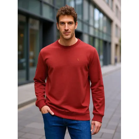 Sueter Moletom Reserva Masculino Basico New Telha Liso M