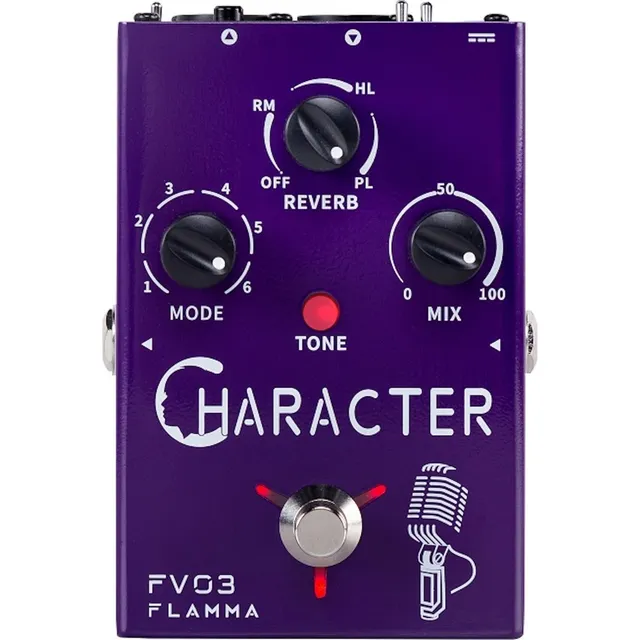 Flamma Character Fv03 Pedal De Efecto Modulador Para Voz
