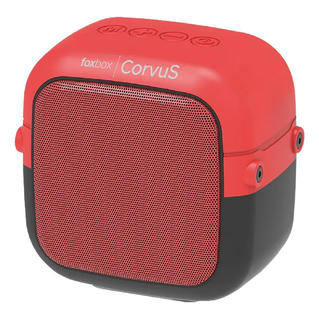 Parlante Bluetooth Foxbox Warp Corvus Color Rojo