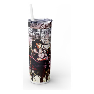 Termo Skinny Tumbler 20 Oz - Levi Ackerman Attack On Titan Termo Skinny Tumbler 20 Oz - Levi Ackerman Attack On Titan
