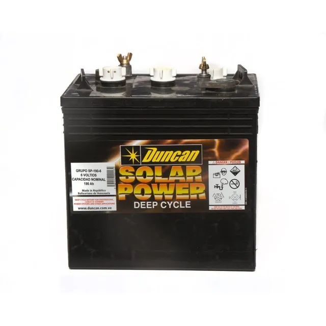 Batería Duncan Sp-190-6 (6v 190ah) Ciclo Profundo