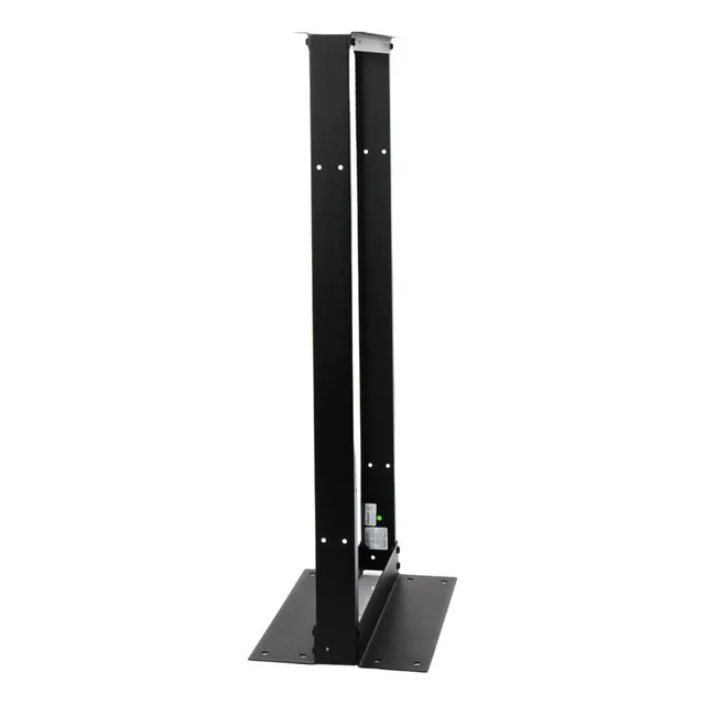 Rack D 2 Postes Estándar 19in 24u D Acero Para Anclar A Piso Color Negro