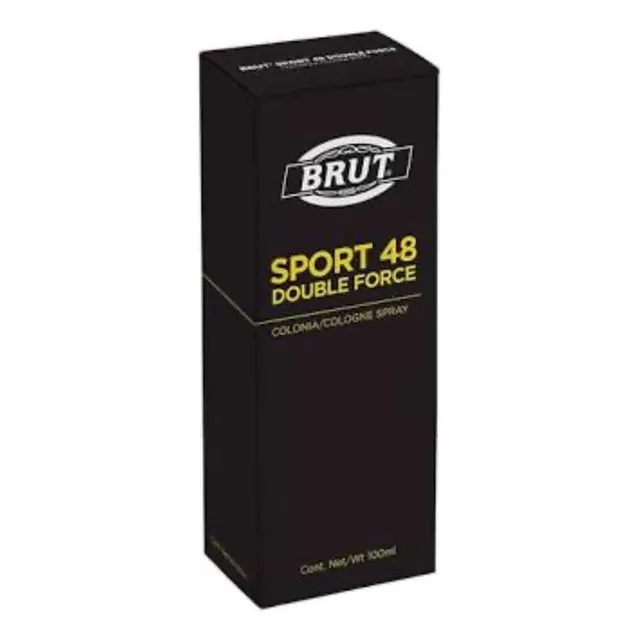 Colonia Brut Sport 48 Double Force 100ml Con Atomizador