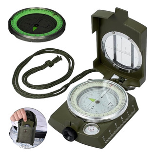Brújula Militar Impermeable Profesional Alta Precisión Brújula Militar Impermeable Profesional Alta Precisión