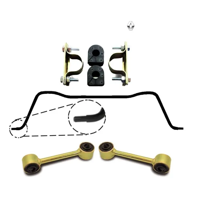 Kit Completo Barra Estabilizadora Renault 12