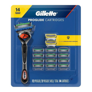 Gillette Cartuchos Fusion 5 Proglide 14 Piezas Rastrillos Ms Gillette Cartuchos Fusion 5 Proglide 14 Piezas Rastrillos Ms