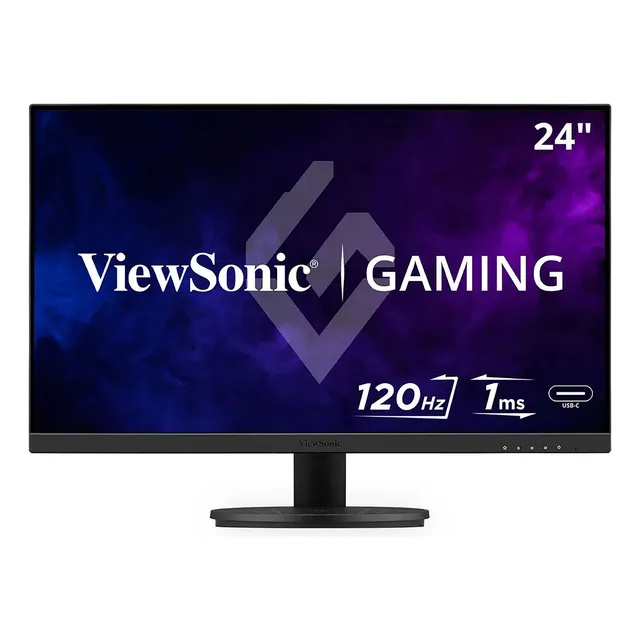 Monitor Gamer Viewsonic Vx2416a 24 1080p 1ms 120hz (oc) Ips Usb-c Hdmi Dp Bocinas Integradas