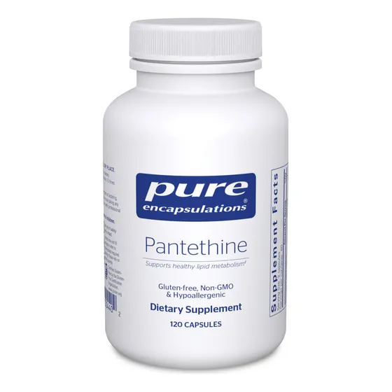 Suplemento Pure Encapsulations Pantethine 120 Cápsulas
