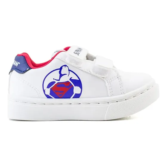 Calzado Casual Bajo Pu Con Velcro Superman