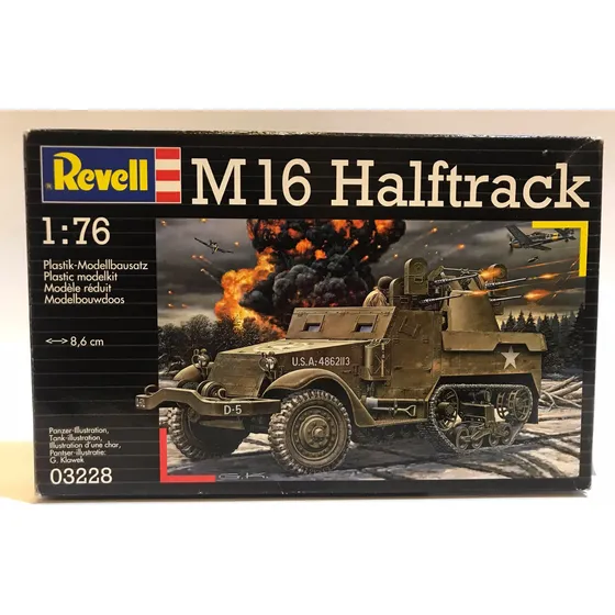 Vehiculo Armar Revell Semioruga M16 Halftrack 1:76