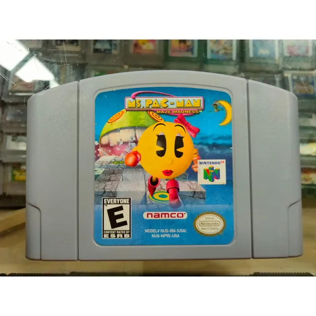 Ms. Pac-man Maze Madnes Nintendo 64