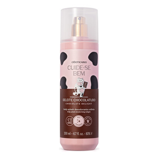 O BoticĂĄrio Cuide-se Bem Body Splash Deleite Chocolatudo 200ml O BoticĂĄrio Cuide-se Bem Body Splash Deleite Chocolatudo 200ml