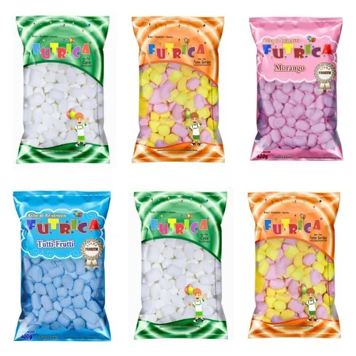 Bala De Coco Diversos Sabores 400g Futrica