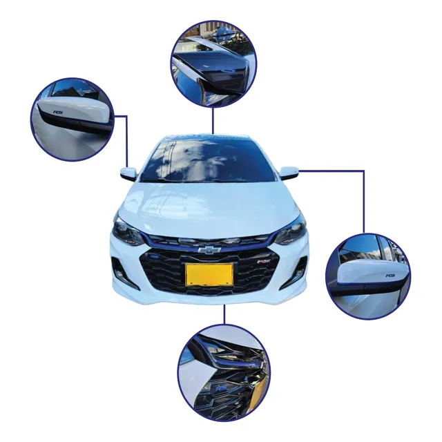 Stickers Vinilo Chevrolet Onix Turbo Rs