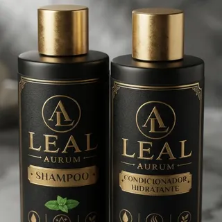 Promo Kit - Shampoo E Condicionador Aurum Menta 300ml