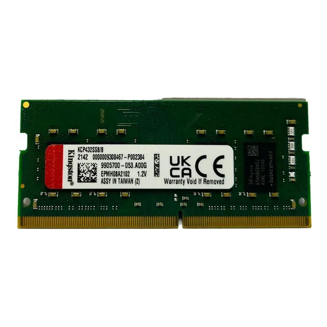 Memoria RAM color verde 8GB 1 Kingston KCP432SS8/8