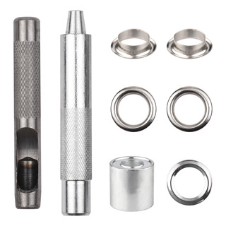 Kit De Arandelas Metálicas Para Ojales, Ropa, Ojales Y Lonas Kit De Arandelas Metálicas Para Ojales, Ropa, Ojales Y Lonas